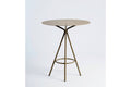 BIANCA Gartenbartisch von C by GARDA minimalistische Seitenansicht