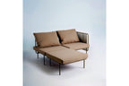 modulare Sofa Kombination mit Eckelement – Outdoor Möbel