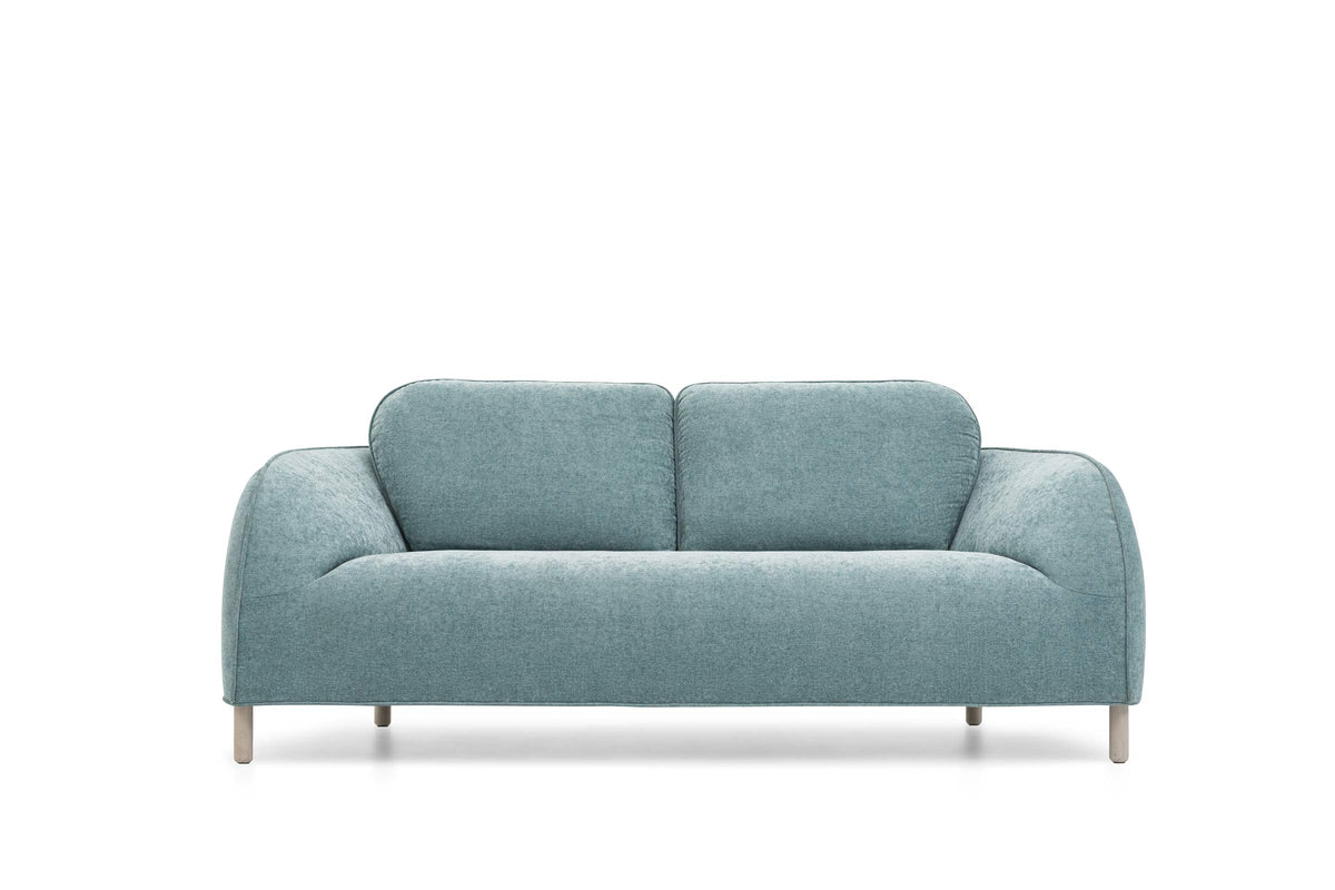 DOLOMIA Designer 2-Sitzer Sofa von EXTRAFORM in Frontansicht