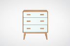 EILERT Massivholz Highboard mit MDF-Fronten, Vorderansicht