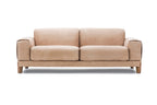 FJORD Designer 3-Sitzer-Sofa von EXTRAFORM mit Daunenfüllung – Vorderansicht