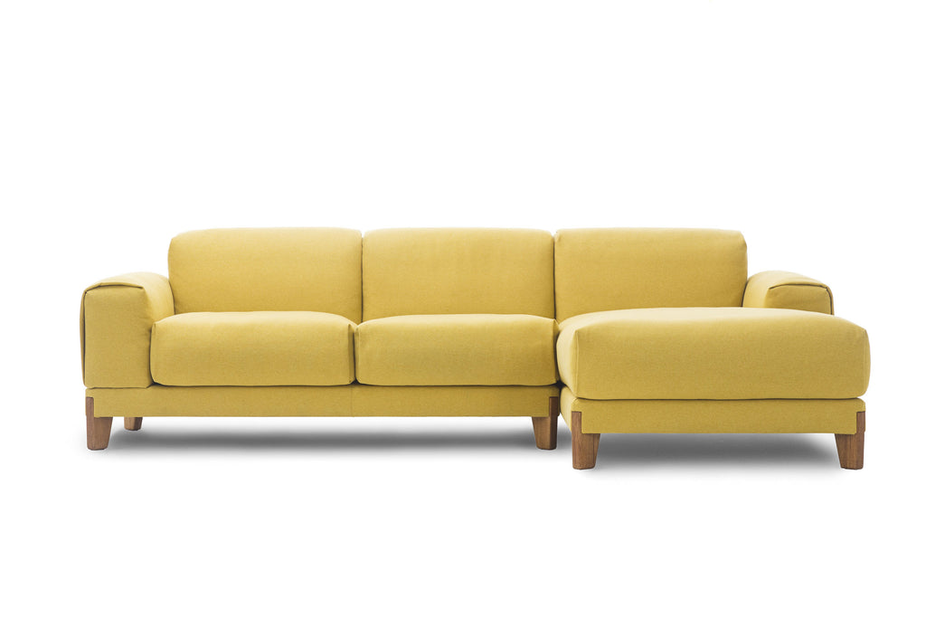 Mit Chaiselongue in Frontansicht