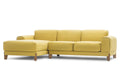Mit Chaiselongue links in Frontansicht