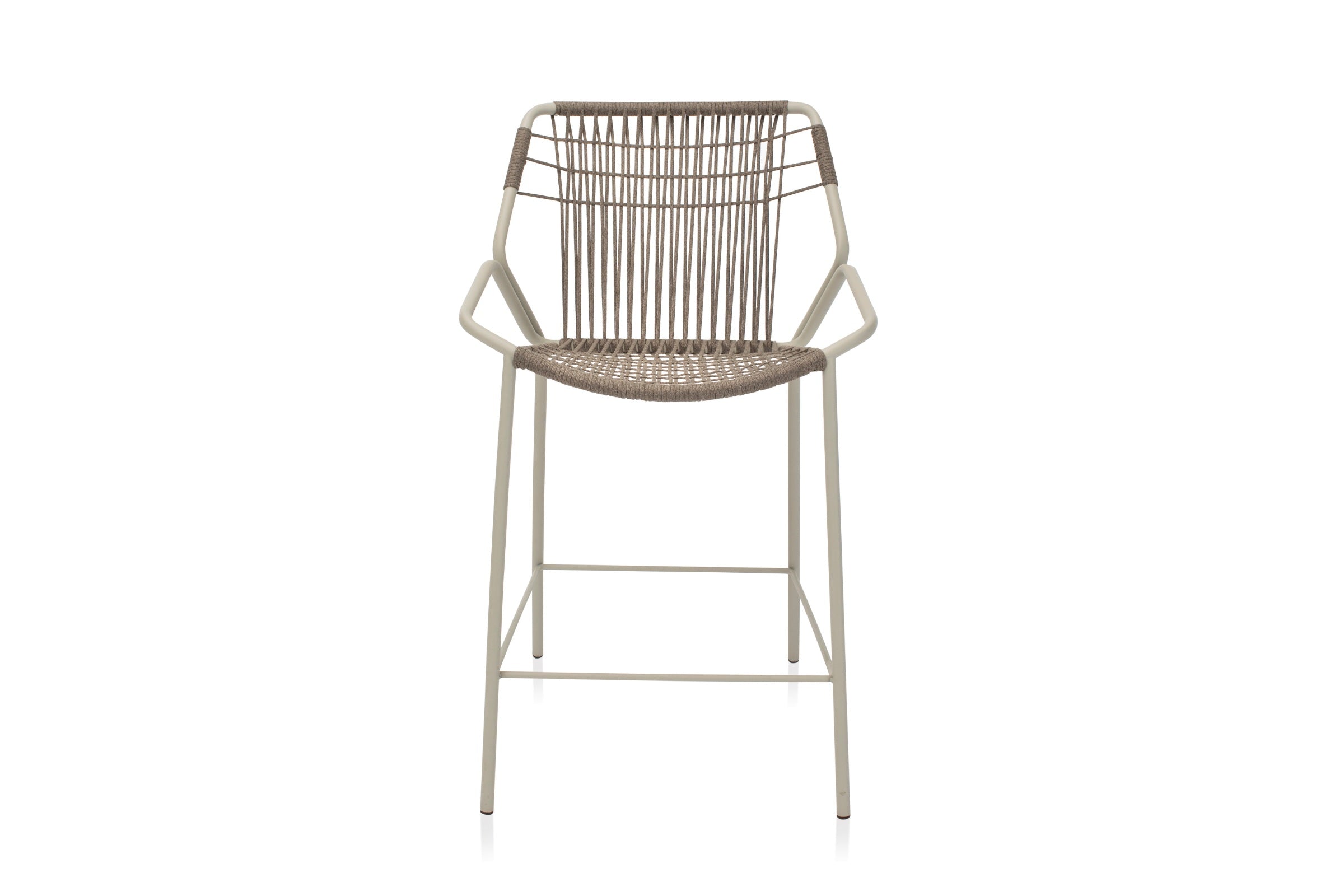 KAPUA Designer Gartenbarstuhl von GARDA – Frontansicht