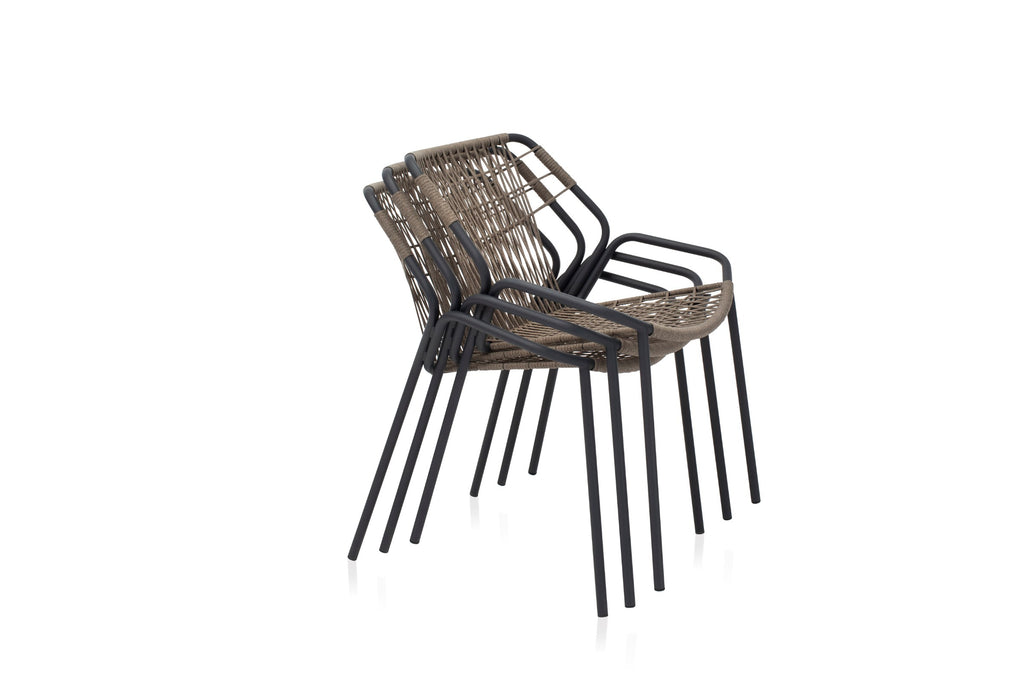 KAPUA Designer Gartenstuhl von GARDA – Stapelbare Stühle