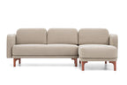 Mit Chaiselongue rechts in Frontansicht