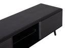 MALIN Lowboard aus Massivholz mit Holzbeinen und Nische - SOLIDMADE | Design Furniture