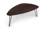 Seitenansicht des MALIN Designer Couchtischs von Woak