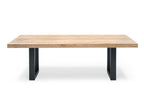 TYKO Esstisch mit Metallfüßen von Whiteoak, Gesamtansicht