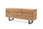 Sideboard mit 3 Schubladen und 2 Türen - Seitenansicht