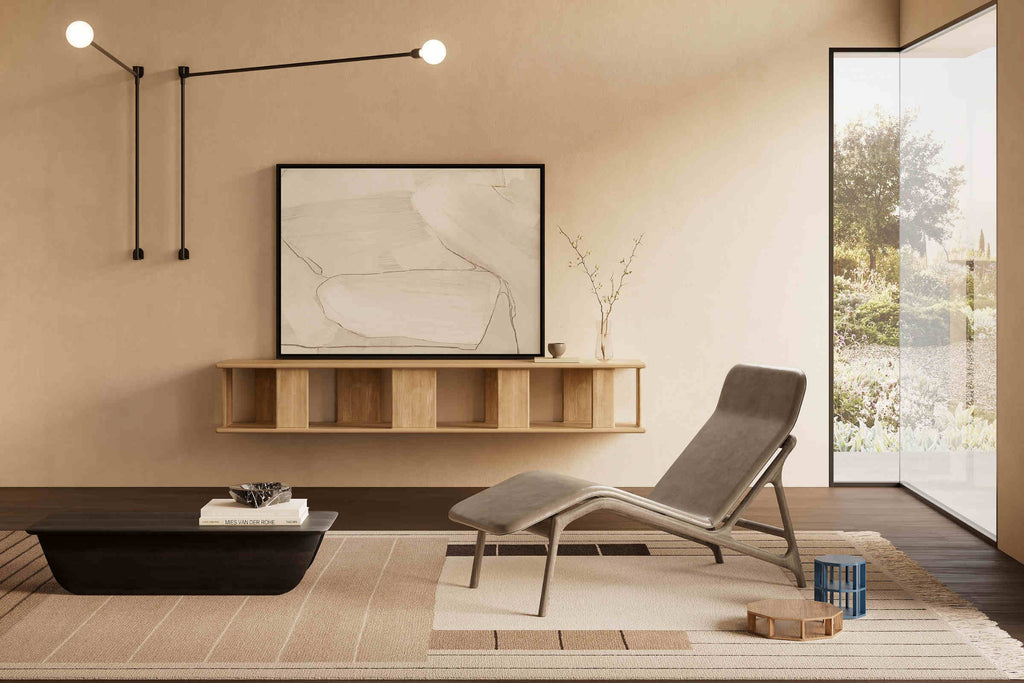 Designer Hängeschrank in einem modernen Ambiente