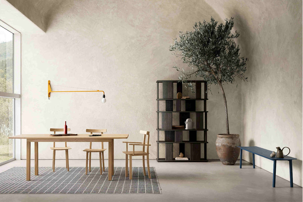 Designer Sitzbank in einem modernen Ambiente