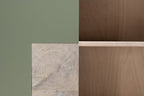 LOTTE Massivholz Wandkommode mit 2-Türen - SOLIDMADE | Design Furniture